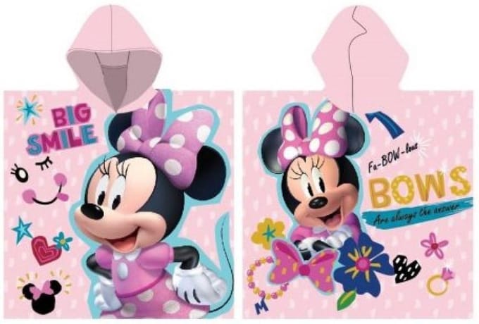 Minnie Mouse Poncho - 55 x 110 cm - Smile - Badponcho