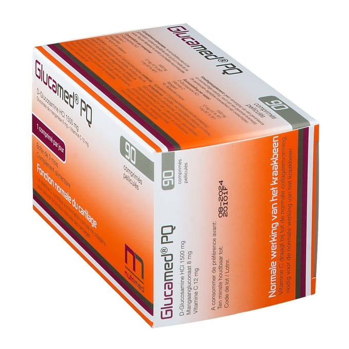 Glucamed PQ 90 Gecomprimeerde tabletten