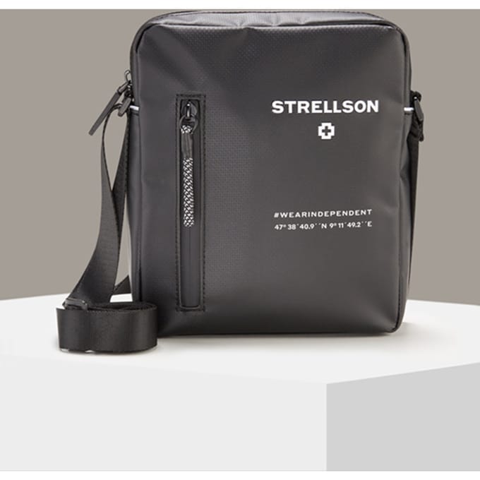 strellson Schoudertas Stockwell 2.0 Marcus Shoulderbag Black Zwart