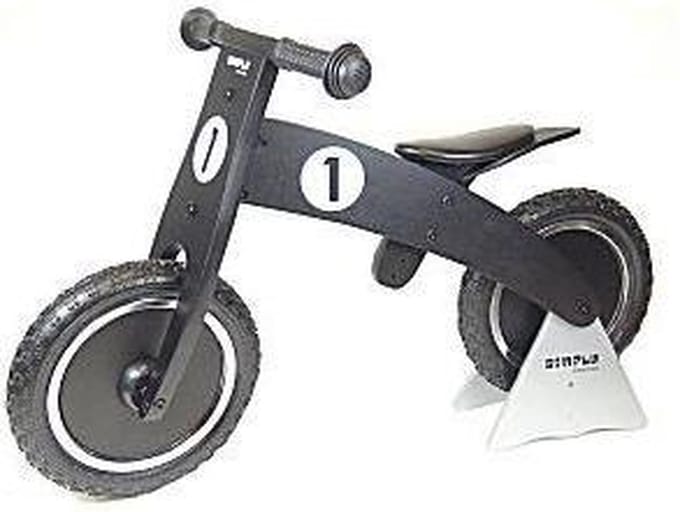 Simply For Kids Loopfiets Zwart
