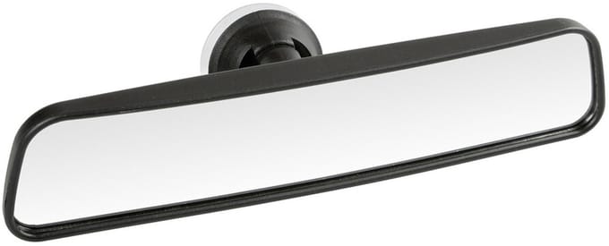 Wijdehoek binnenspiegel met zuignap - 290x65 mm