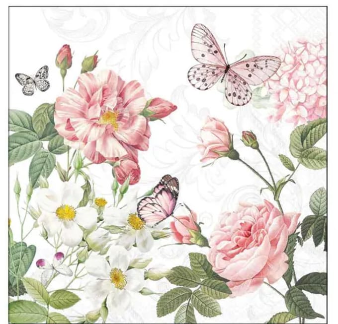 Ambiente - Servetten - 25 x 25 cm - Amelia
