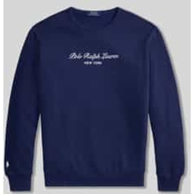 regular fit sweatshirt van katoenmix