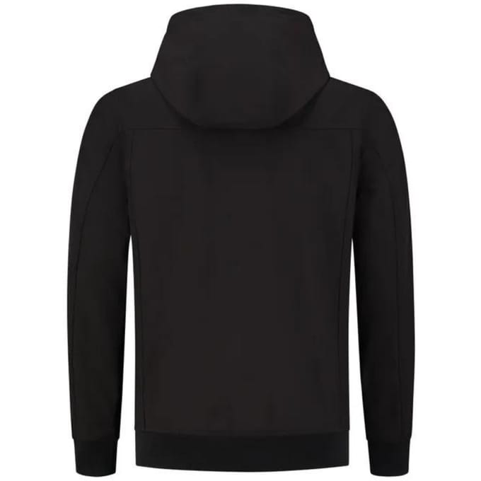 Jetzwarte softshelljas met het merk Lyle & Scott