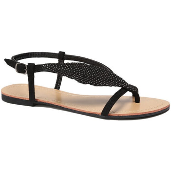 Platte sandalen La Modeuse 15026_P40697