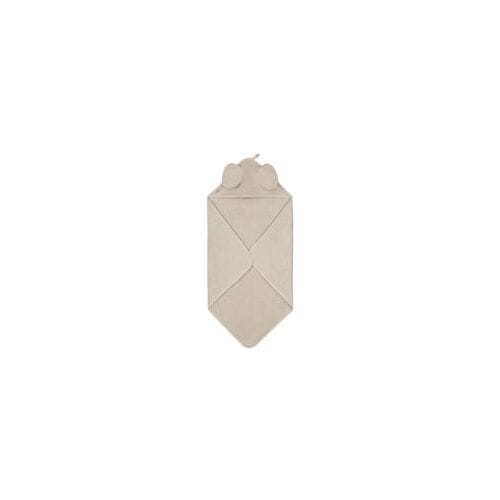 Prénatal badcape Otis Olifant Lightgrey unisex