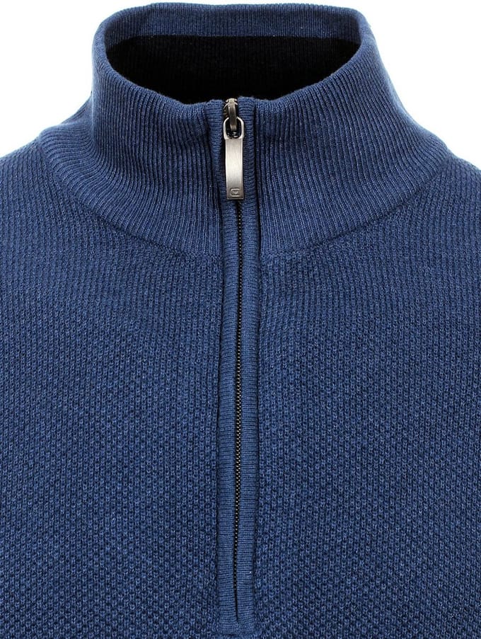 Casa Moda Trui Met Opstaande Kraag Organic Cotton - L