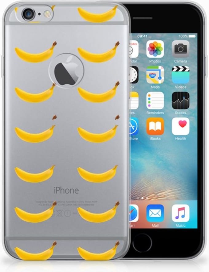 Apple iPhone 6 Plus | 6s Plus Siliconen Case Banana