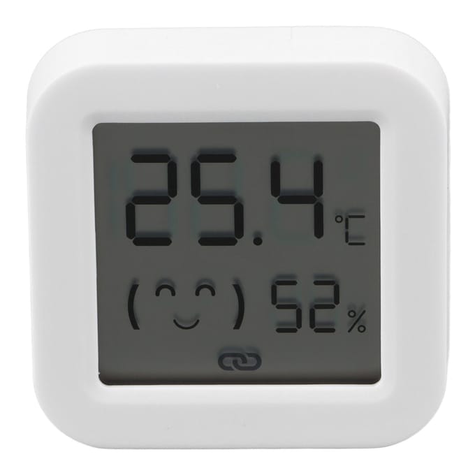 Temperatuur Vochtigheid Sensor WiFi Intelligente Digitale Thermometer Binnen LCD Hygrometer Thermometer white