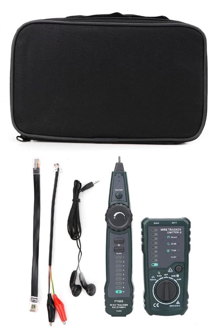 Dailygoody - Multifunctionele Kabeltester Rj45 Rj11 Bnc - Draadloze