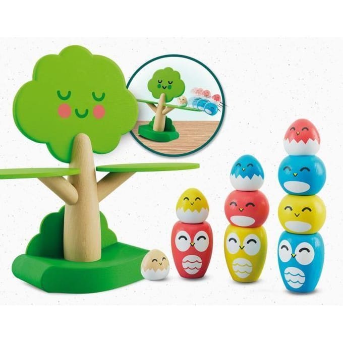 Tree Balancing - Jeu Montessori- MONTESSORI BOIS - Jeu d'Équilibre, Arbre et Oiseaux