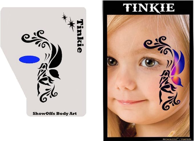 Proaiir Profile Stencil Tinkie | Schminksjabloon