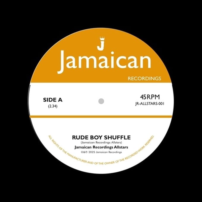 Jamaican Recordings Allstars - Rude Boy Shuffle (7" Single)