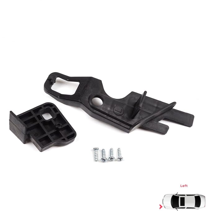 BHL518 Support de Phare Support de Montage Jeu de Pattes Côté Gauche pour Peugeot 301 2012-2017 Pré-Facelift 9675139480