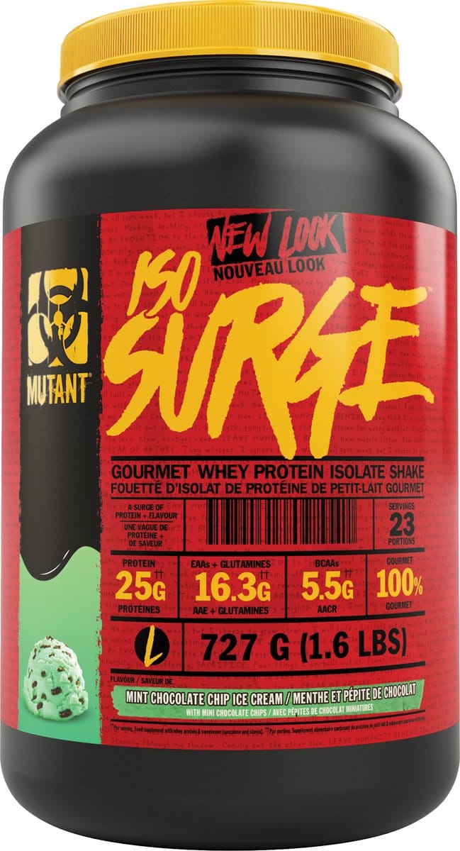 Mutant Mutant Hardcore Iso (1.6lbs) Mint Chocolate Chip - Eiwitten - Wei-eiwit isolaat