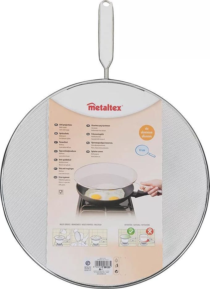 Metaltex By Tomado Anti-spatdeksel | 29 cm