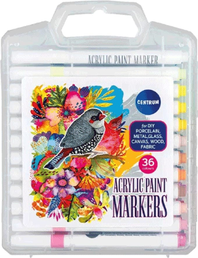 Stiften - Markers - Acrylverf - 36st.