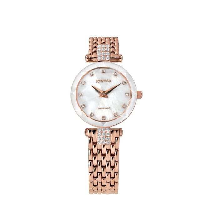 Jowissa - J5.774.S - Polshorloge - Dames - Quartz - Facet Strass