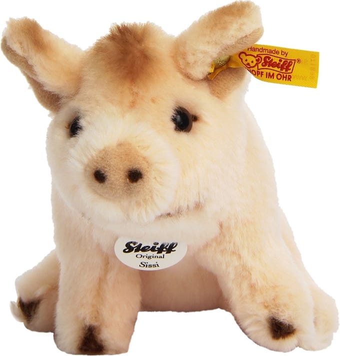 Steiff knuffel biggetje Sissi, roze
