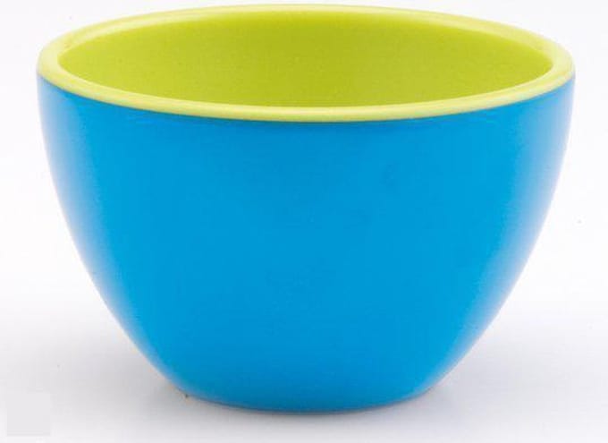 Zak!Designs Twotone Serveerschaaltjes - 7,5 cm - Aqua blauw - Set van 4 stuks