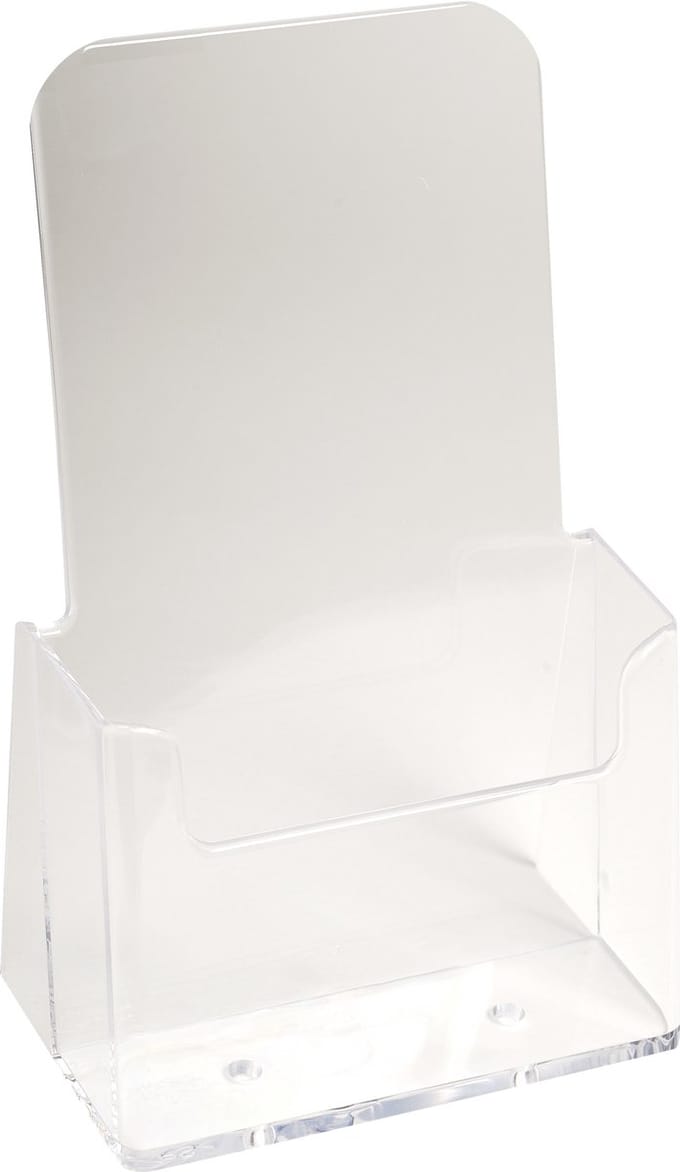 Exacompta 10x Folderhouder met 1 vak DL (10x21cm) - Transparant - 73058D