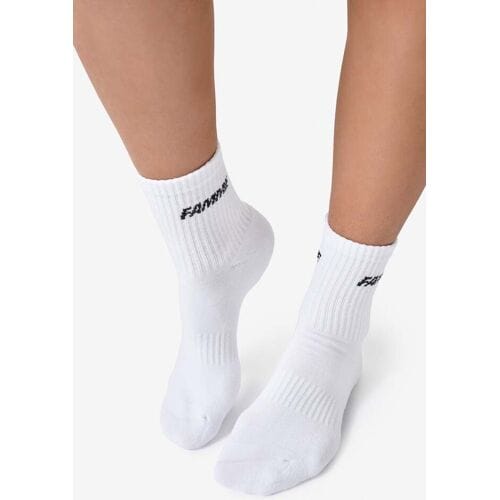 FAMME 1-pack Sky Knit Socks White 36-38
