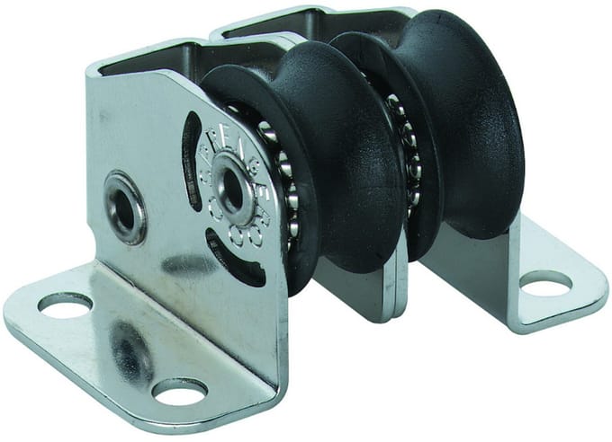 Sprenger Micro XS kogellagerblok, dubbele schijf, staand blok