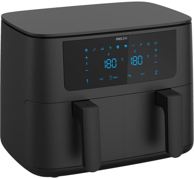 Proline Aitfryer AFD44D 2600 W Zwart