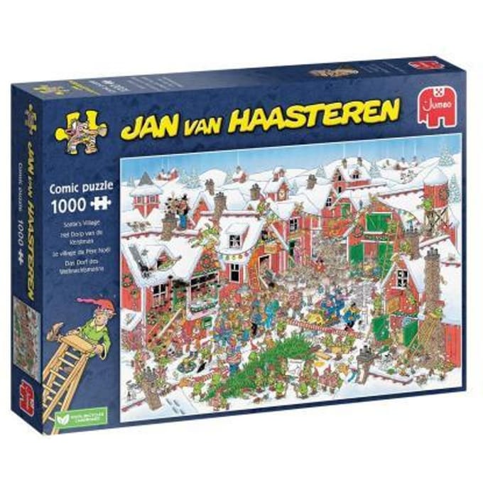 Jumbo Jan van Haasteren Het dorp van de Kerstman 1000 st Volwassenen puzzels