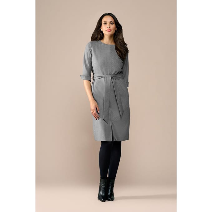 Ziana Lurex Jurk Grijs