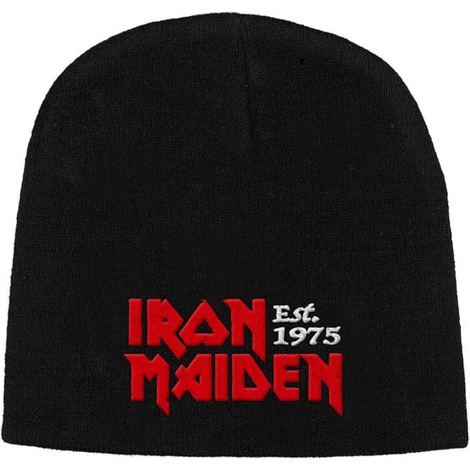 Iron Maiden Est. 1975 Unisex Beanie - zwart - Standard
