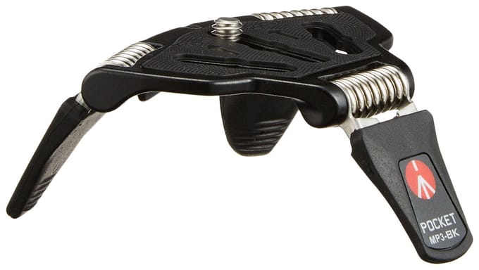 Trépied de poche Manfrotto L, Noir, MP3-BK [Occasion] noir
