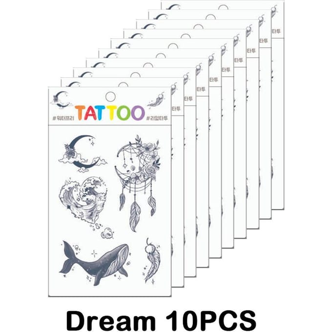 PETIT FANCY Tattoo Sticker (23 Options) #Dream 10PCS