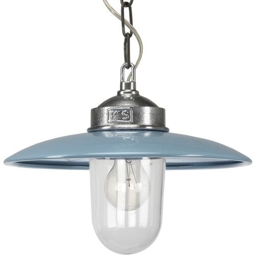 KS Verlichting Kettinglamp Solingen Retro Blauw