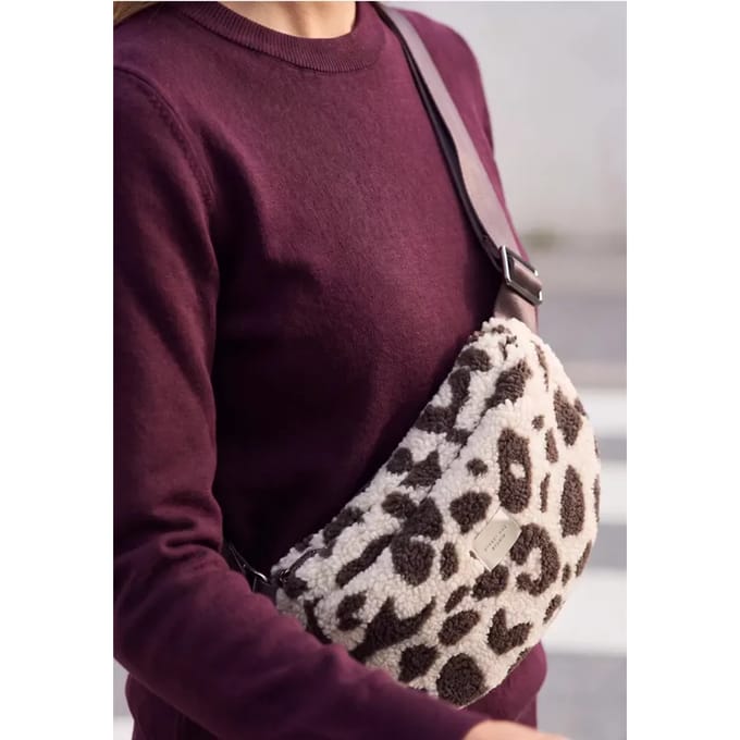 Teddy-tas met leoprint