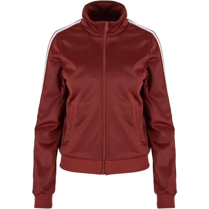 Urban Classics - Retro Trainings jacket - M - Rood