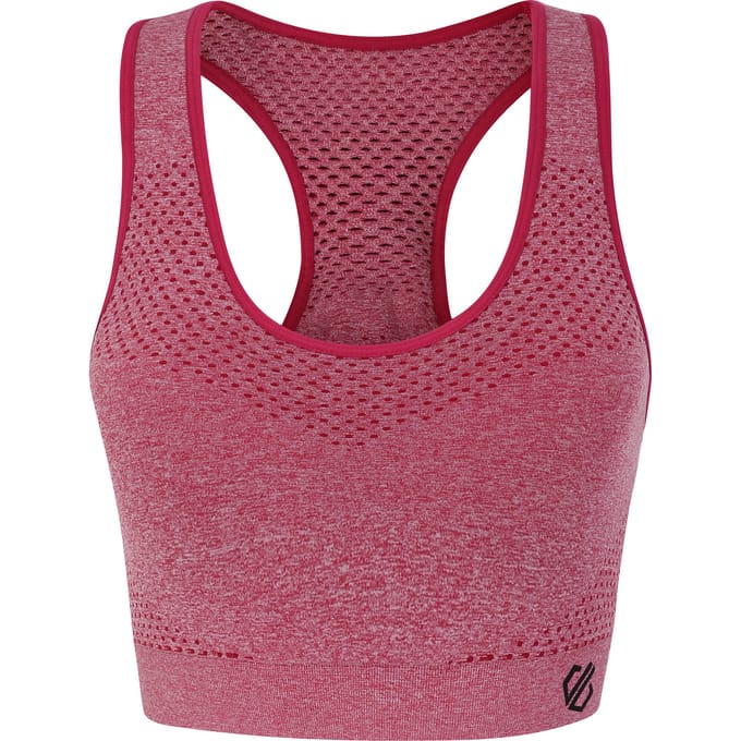 Dare 2b Vrouwen/dames Dont Sweat It Sportbeha (Berry Roze Mergel)