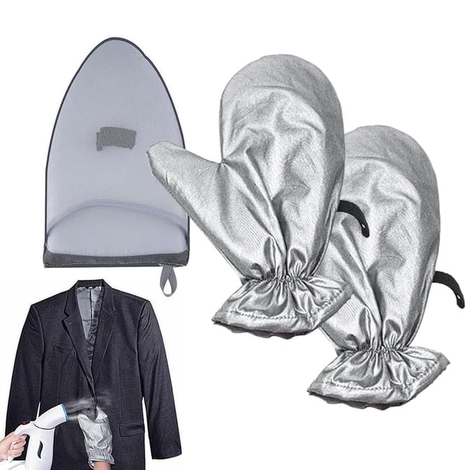 Stoom Handschoenen - Stoombescherming Kleding - Kleding Stomen - Waterdicht Ontwerp - 29 x 23 cm - Grijs
