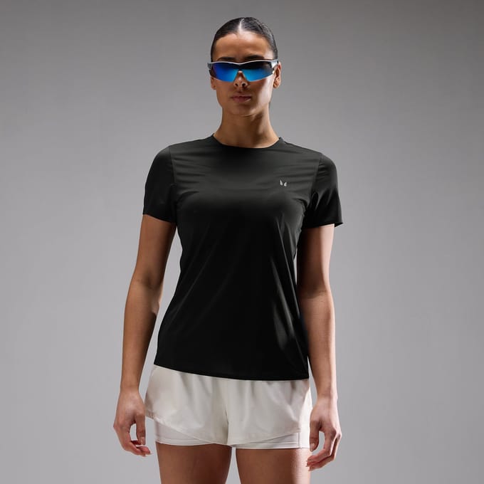 MP Dames Velocity Ultra Mesh T-Shirt - Zwart - M