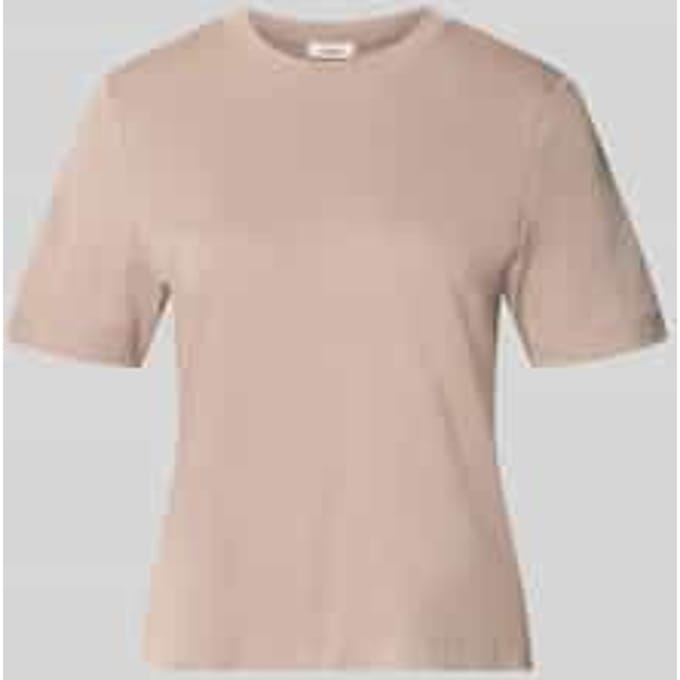 Regular fit t-shirt van puur katoen