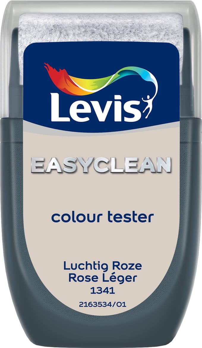 Levis - Easyclean Mur Tester - Luchtig Roze - 30 Ml