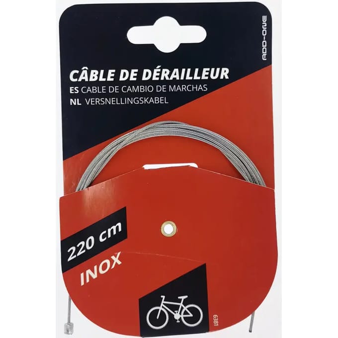 Roestvrijstalen derailleurkabel Add One