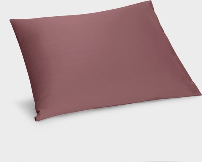Yumeko kussensloop jersey evening roze 60x70 - Biologisch & ecologisch - 1 stuk