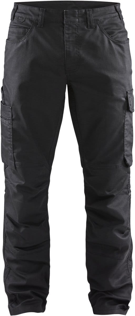 Blaklader Service werkbroek denim stretch 1439-1141 - Zwart/Zwart - C58
