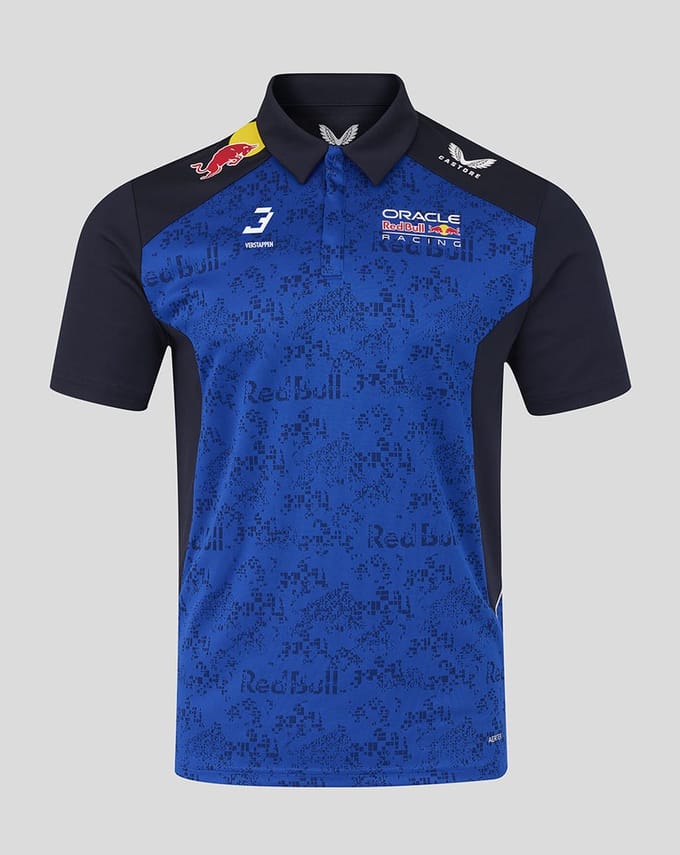Oracle Red Bull Racing Heren Polo Max Verstappen - Night Sky