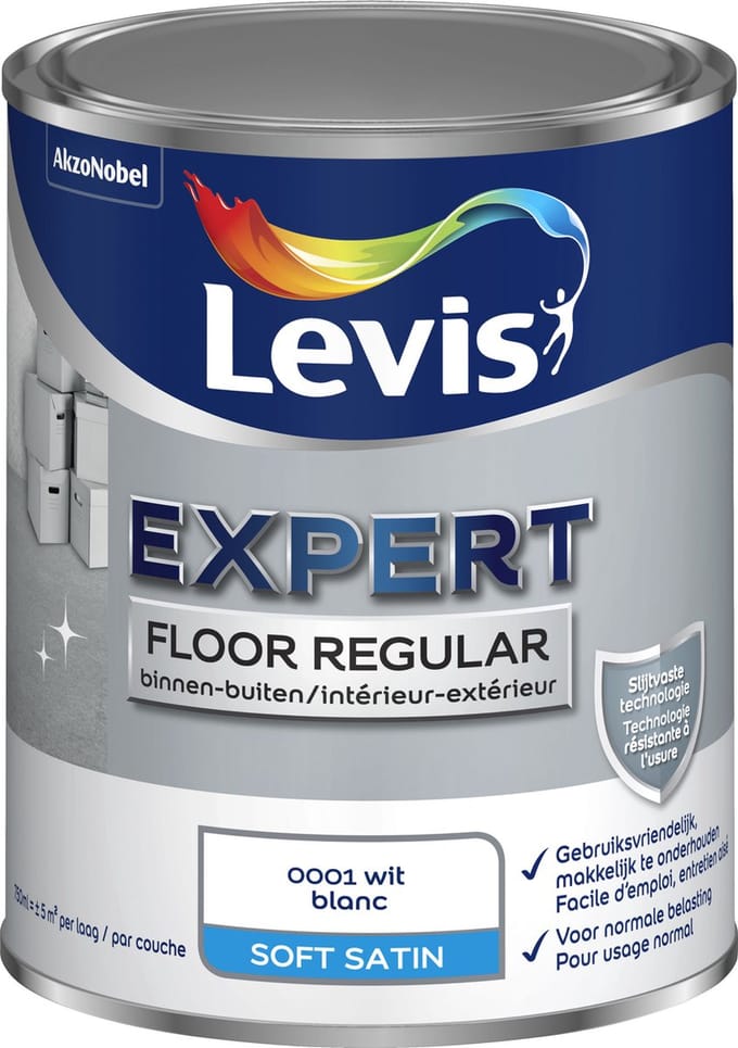Levis - Expert Floor Regular - Wit - 0,75 L