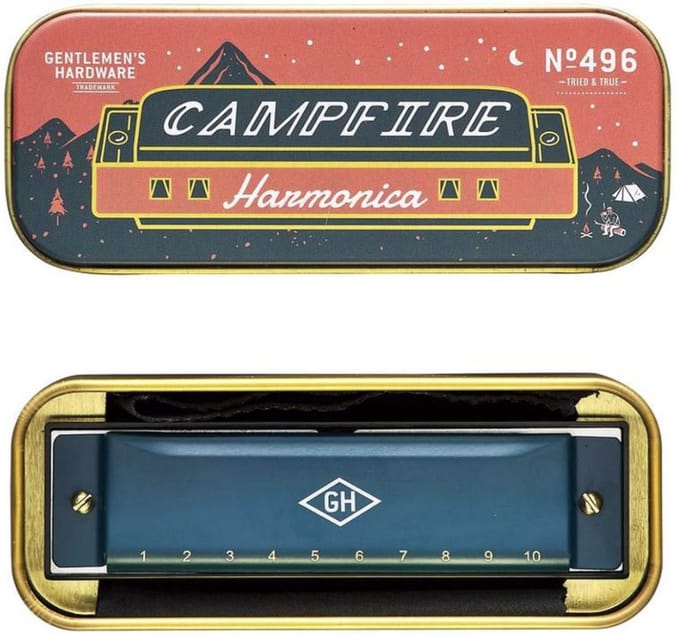 Gentlemen's Hardware Campfire Mondharmonica