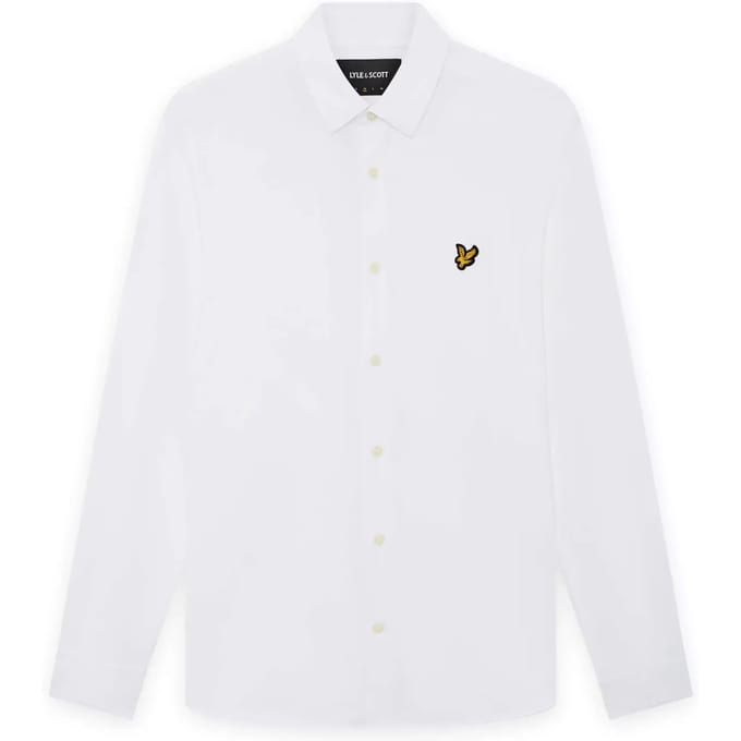 Shirt met lange mouwen Lyle & Scott Pique