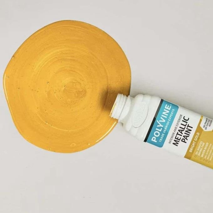 Polyvine Metallic Lak Glansgoud 100 ml
