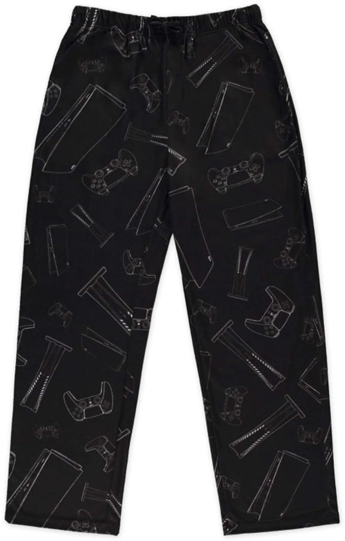 PlayStation - Jersey Heren joggingbroek - XS - Zwart